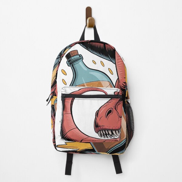 Item preview, Breaking Big Bottles designed and sold by Diesel Drinking Dinosaurs.