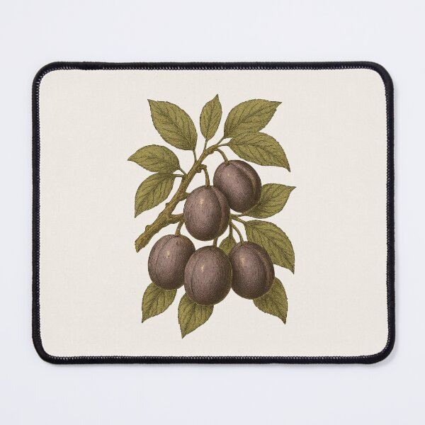 Item preview, Plum Branch – Vintage Cottagecore Botanical Sticker designed and sold by HoopeStylee.