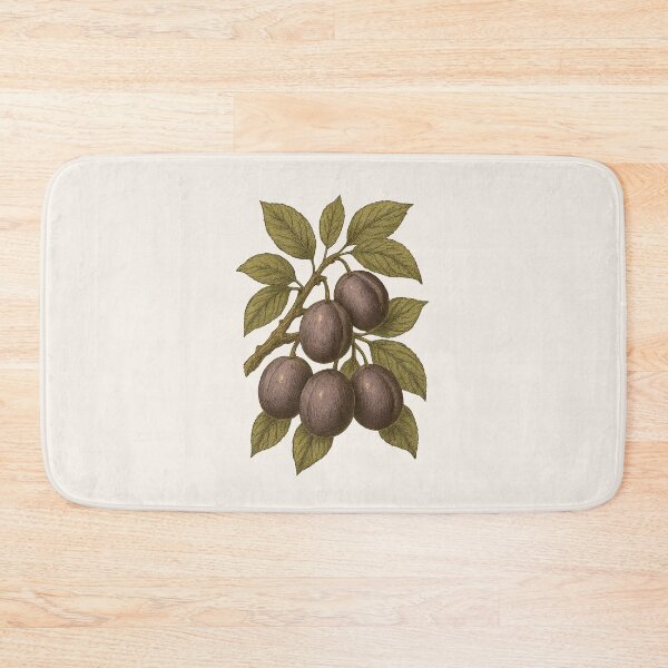 Item preview, Plum Branch – Vintage Cottagecore Botanical Sticker designed and sold by HoopeStylee.