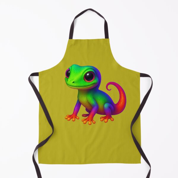 Artikelvorschau, Neon Gecko – Buntes Eidechsen-Design entworfen und verkauft von MK-WOOD.