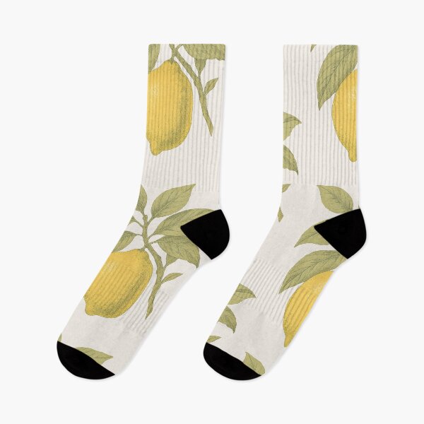 Item preview, Lemon Branch – Vintage Cottagecore Botanical Sticker designed and sold by HoopeStylee.