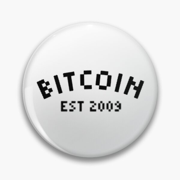 Item preview, Bitcoin Est 2009 Retro Vintage Black Logo designed and sold by CyberRex.