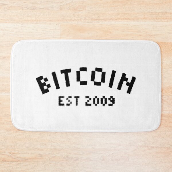Item preview, Bitcoin Est 2009 Retro Vintage Black Logo designed and sold by CyberRex.