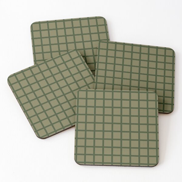 Item preview, Green Grid Pattern designed and sold by sasyall.