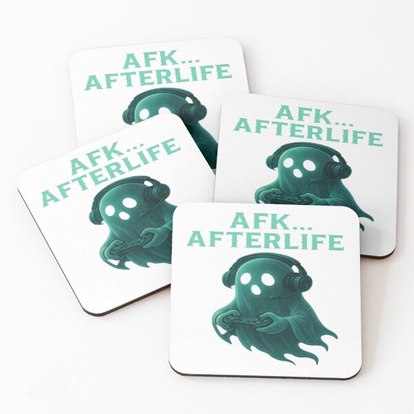 Item preview, AFK… Afterlife – Sarcastic Gamer Halloween Design designed and sold by GeekGliter.
