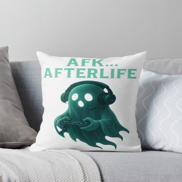 Item preview, AFK… Afterlife – Sarcastic Gamer Halloween Design designed and sold by GeekGliter.