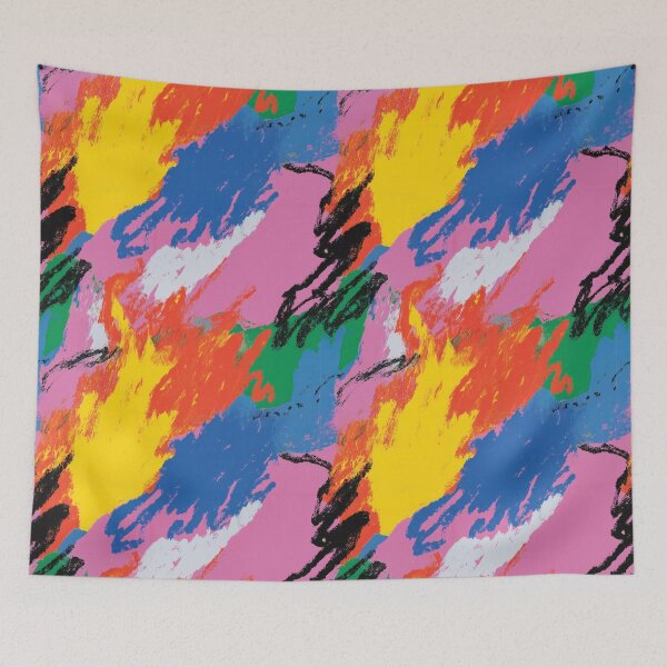 Item preview, Bold Abstract Expressionist Painting Pattern designed and sold by Prismatect.