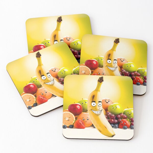 Item preview, HAPPY BANANA designed and sold by BubbleTextBox.