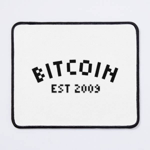 Item preview, Bitcoin Est 2009 Black Logo Vintage designed and sold by CyberRex.