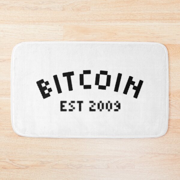 Item preview, Bitcoin Est 2009 Black Logo Vintage designed and sold by CyberRex.