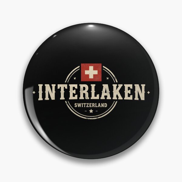 Item preview, Interlaken - Switzerland  designed and sold by GoodOldVintage.