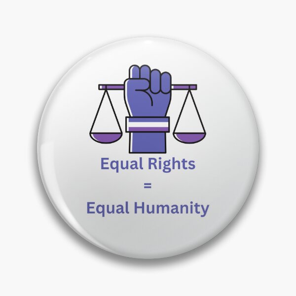Item preview, Equal Rights = Equal Humanity | Justice & Human Rights Design 10 december designed and sold by ArtArturs.