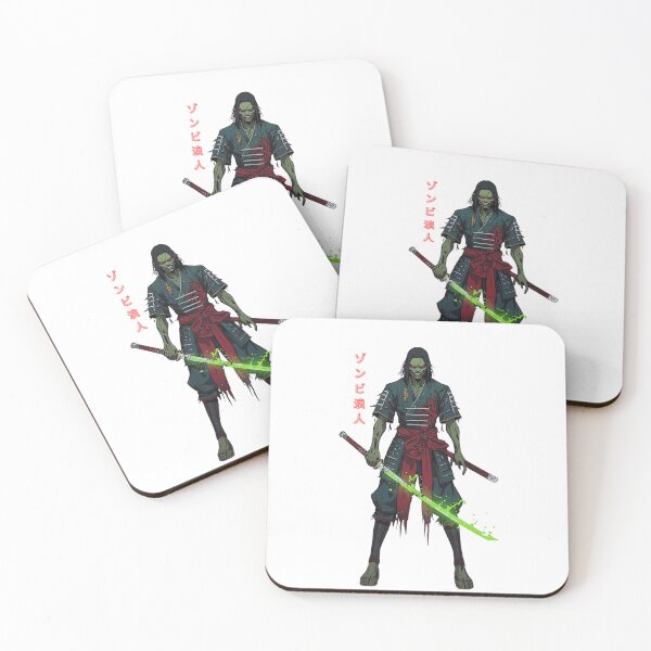 Item preview, Zombie Rōnin – Dark Anime Warrior designed and sold by BrightThreadBB.