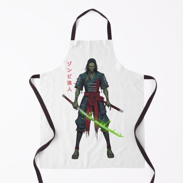 Item preview, Zombie Rōnin – Dark Anime Warrior designed and sold by BrightThreadBB.