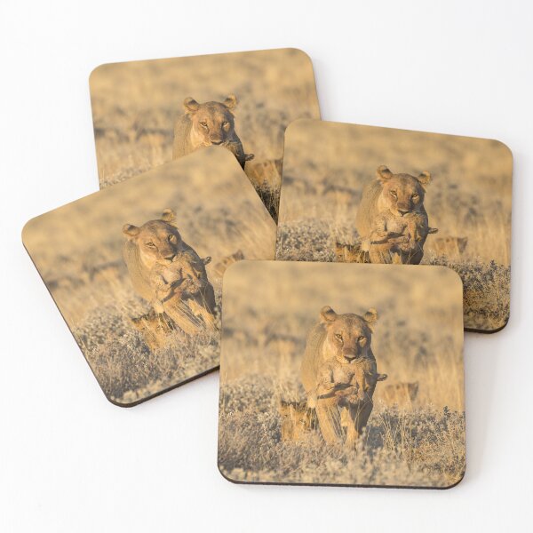 Item preview, Lioness Carrying Her Cub – Strength and Tenderness -Animal Of Africa designed and sold by DavideAntoniani.