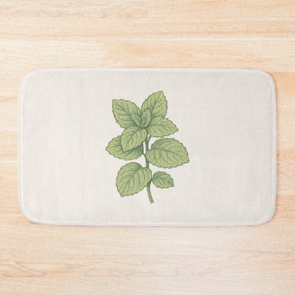 Item preview, Mint Leaves – Vintage Cottagecore Botanical Sticker designed and sold by HoopeStylee.