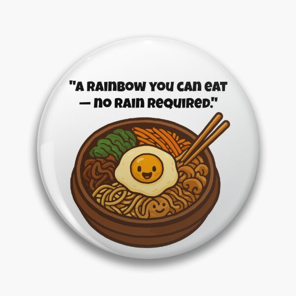 Item preview, Rainbow Bibimbap Bliss designed and sold by Latitude 1°N.