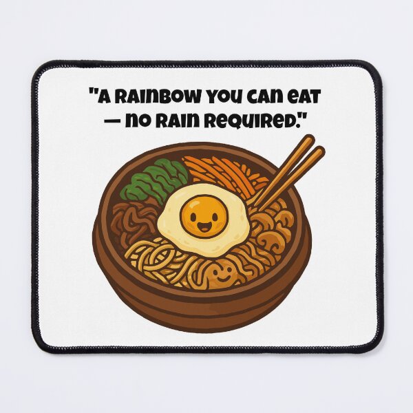 Item preview, Rainbow Bibimbap Bliss designed and sold by Latitude 1°N.