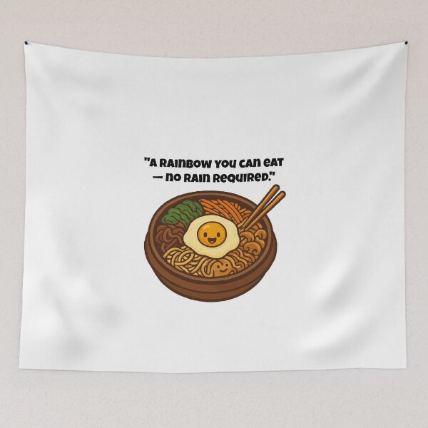 Item preview, Rainbow Bibimbap Bliss designed and sold by Latitude 1°N.