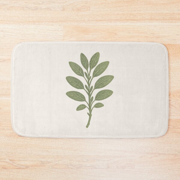 Item preview, Sage Branch – Vintage Cottagecore Botanical Sticker designed and sold by HoopeStylee.