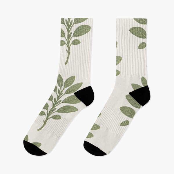 Item preview, Sage Branch – Vintage Cottagecore Botanical Sticker designed and sold by HoopeStylee.