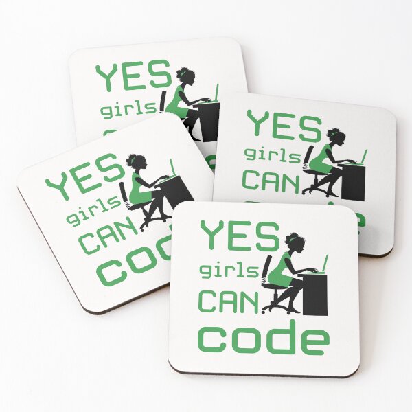 Item preview, Coding Programmer Women Yes Girls Can Code designed and sold by jaygo.