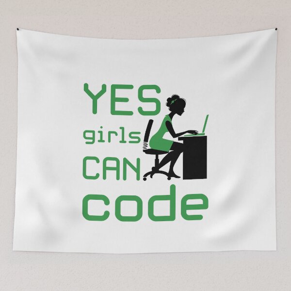 Item preview, Coding Programmer Women Yes Girls Can Code designed and sold by jaygo.
