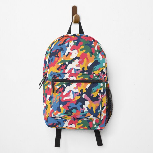 Item preview, Vibrant Pop Art Camouflage Pattern designed and sold by Prismatect.