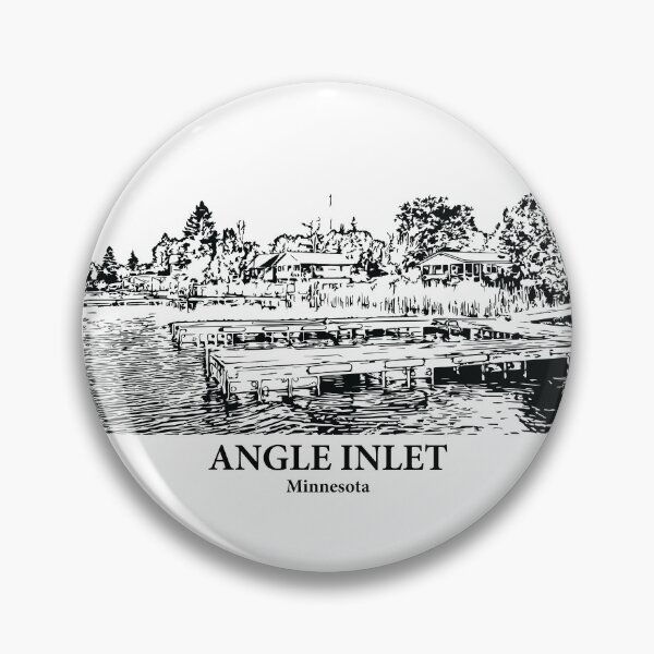 Item preview, Angle Inlet - Minnesota designed and sold by Lakeric Cityscapes.