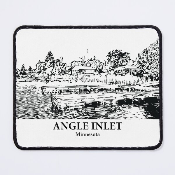 Item preview, Angle Inlet - Minnesota designed and sold by Lakeric Cityscapes.