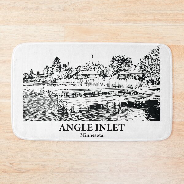 Item preview, Angle Inlet - Minnesota designed and sold by Lakeric Cityscapes.