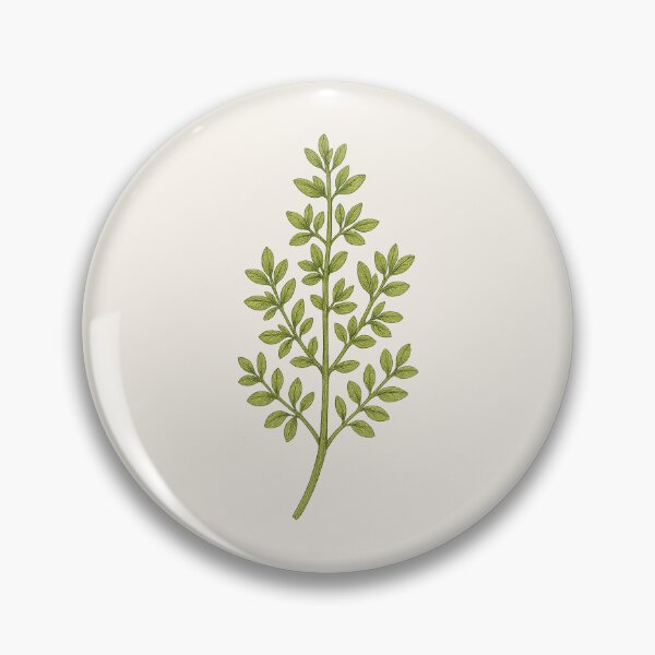 Item preview, Thyme Sprig – Vintage Cottagecore Botanical Sticker designed and sold by HoopeStylee.