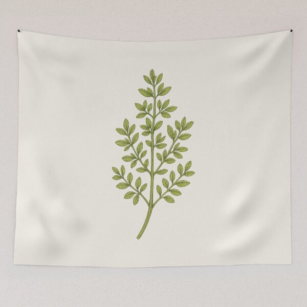 Item preview, Thyme Sprig – Vintage Cottagecore Botanical Sticker designed and sold by HoopeStylee.