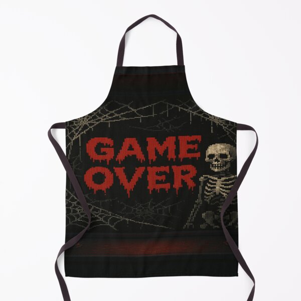Item preview, Game Over, Forever – Spooky Gamer Halloween Design designed and sold by GeekGliter.