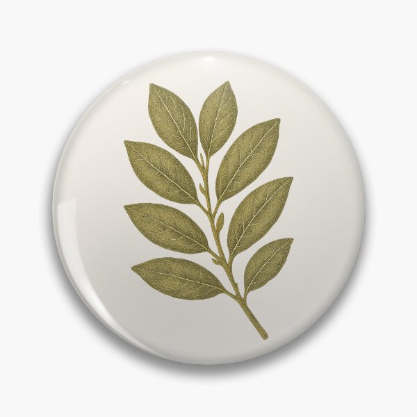 Item preview, Bay Leaves – Vintage Cottagecore Botanical Sticker designed and sold by HoopeStylee.