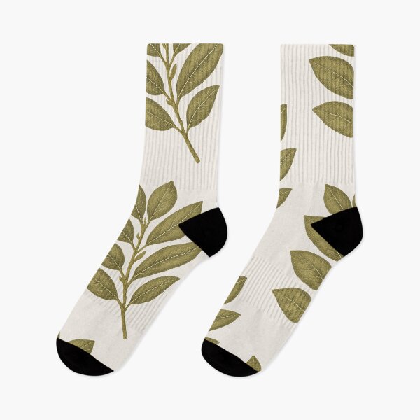 Item preview, Bay Leaves – Vintage Cottagecore Botanical Sticker designed and sold by HoopeStylee.