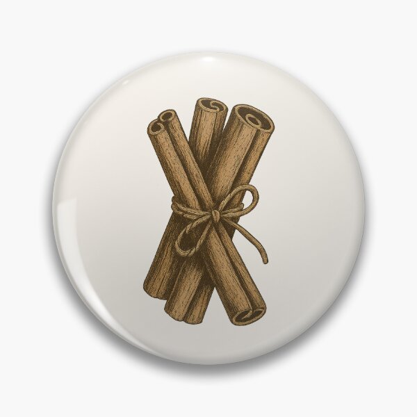 Item preview, Cinnamon Sticks – Vintage Cottagecore Botanical Sticker designed and sold by HoopeStylee.