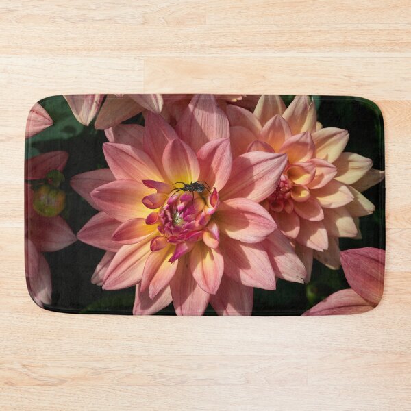 Item preview, The spider and a dahlia designed and sold by Jouko Lehto Photography.