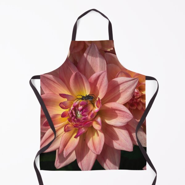 Item preview, The spider and a dahlia designed and sold by Jouko Lehto Photography.