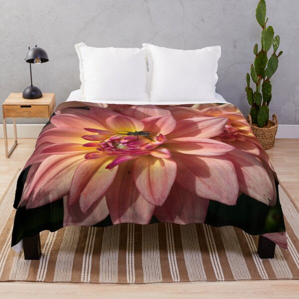 Item preview, The spider and a dahlia designed and sold by Jouko Lehto Photography.