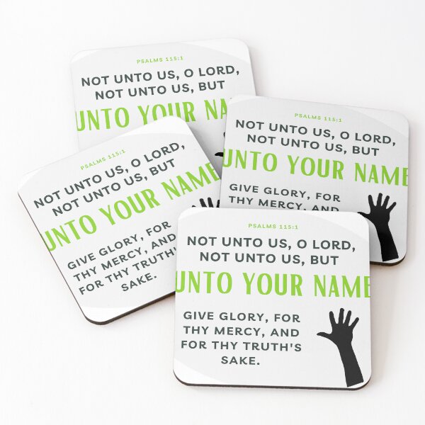 Item preview, Psalms 115:1 designed and sold by Undonemadenew.