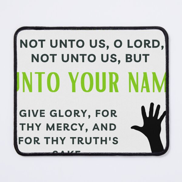 Item preview, Psalms 115:1 designed and sold by Undonemadenew.