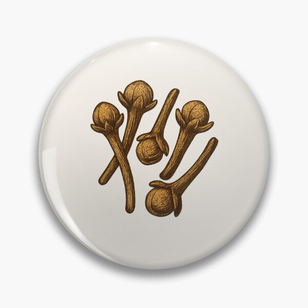 Item preview, Cloves – Vintage Cottagecore Botanical Sticker designed and sold by HoopeStylee.