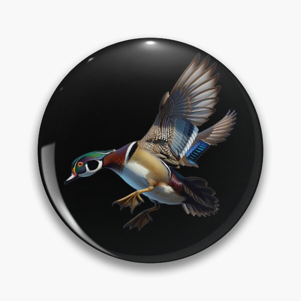 Item preview, Wood Duck Coming in for a Landing designed and sold by LifeCrush.