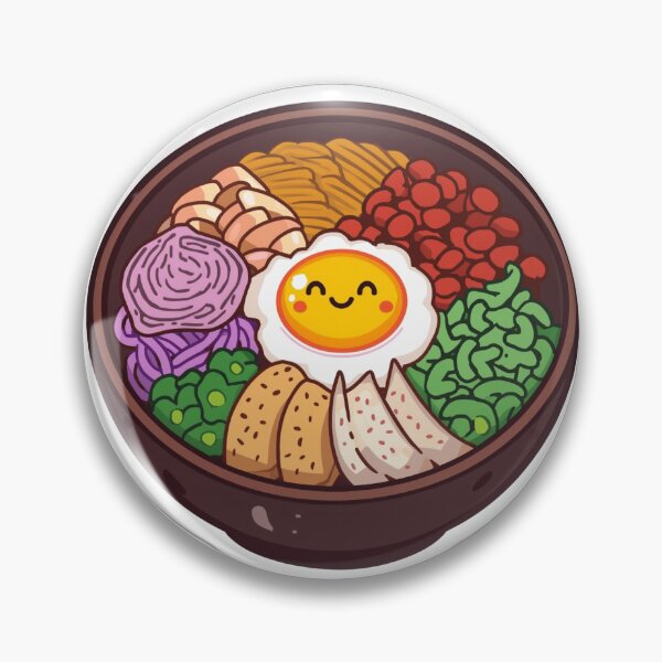 Item preview, cute bibimbap designed and sold by cute-stickers10.