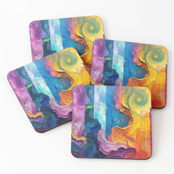 Item preview, Colorful swirls of emotions designed and sold by Sigtrix.