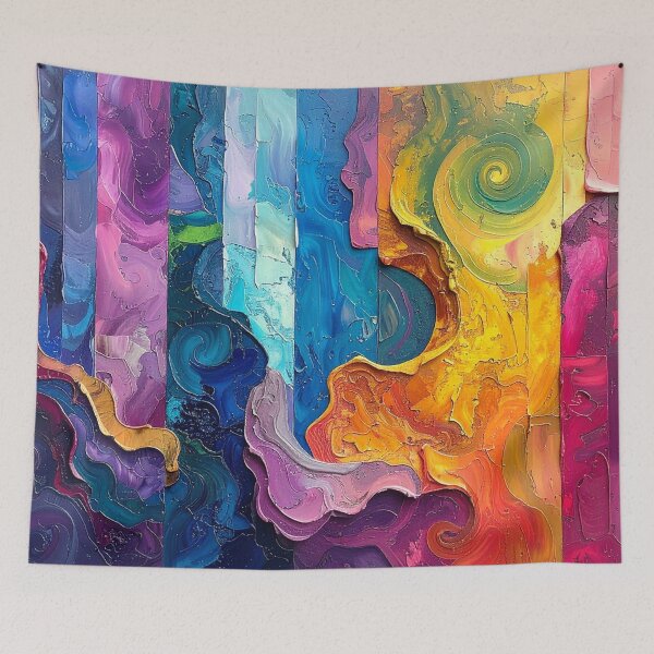 Item preview, Colorful swirls of emotions designed and sold by Sigtrix.