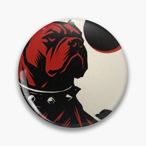 Item preview, Mastiff Crimson Eclipse Poster designed and sold by Flying Doggo.