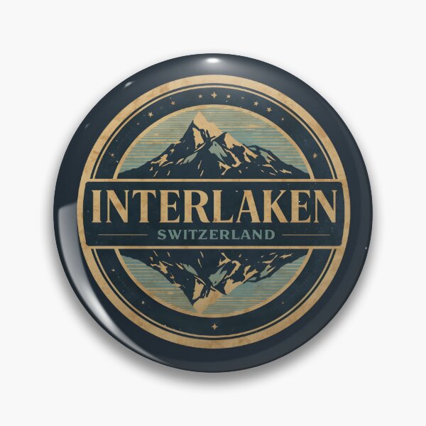 Item preview, Interlaken - Switzerland  designed and sold by GoodOldVintage.