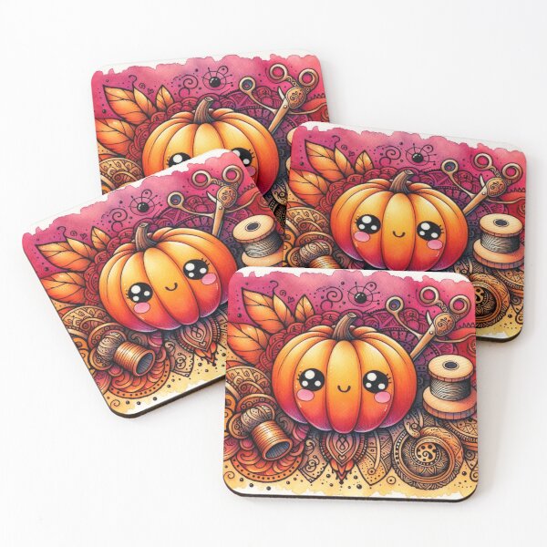 Item preview, Kawaii Pumpkins designed and sold by DesignzByJai.